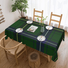 Clan Henderson Tartan terítő, vízálló, cseppálló terítő hálaadásra/karácsonyra, családi terítő