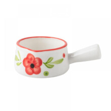 Ceramic Small Disamba Coffee Add Milk Seasoning Disc Seasoning Sauce Vinegar Tableware Seasoning Disc Small Milk Milk Pot with Handle
