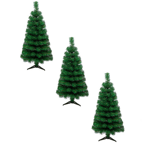 Mini Christmas Tree 60cm Desktop Encryption Christmas Tree 3PCS