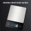 10kg/1g Digital Postal Scale, Multi-function Kitchen Table Scale with Touch Button, Compatible with Baking Goods, 22 lb Hardware Tools Weighing 8