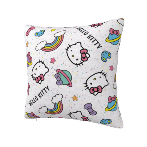 Μαξιλαροθήκη Hello Kitty με σχέδιο κινουμένων σχεδίων, Διακοσμητικές θήκες 1