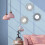 3pcs Wall Mirror Decorative Circle Dressing Mirrors for Vanity Entrance 5