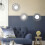 3pcs Wall Mirror Decorative Circle Dressing Mirrors for Vanity Entrance 4