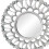 3pcs Wall Mirror Decorative Circle Dressing Mirrors for Vanity Entrance 7