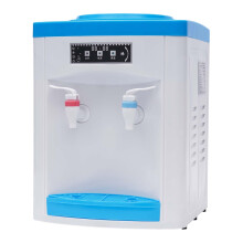 Hot and Cold Water Dispenser, 4.518.9L Loading Countertop Cooler for Home or Office, Fast Heating and Cooling, Detachable EasyClean Parts