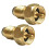 2pcs Propane Tank Adapter Set, Quick Conversion Brass Fitting with Automatic Shutoff for Outdoor Use 1