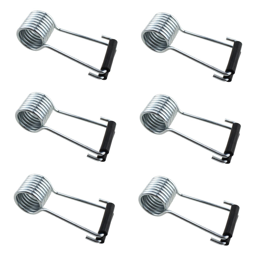 6Pcs Automatic Spring Door Closer Stainless Steel Hinge Pins For Closet Cabinet Interior Doors 9164114676191