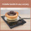 Heat Diffuser Plate for Induction Cooktop Even Heat Distribution Cooking Disk for Kitchen 3