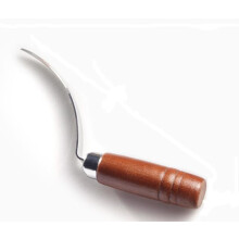 Coconut Meat Removal Tool with Sharp Stainless Steel Blade and Ergonomic NonSlip Handle for Kitchen