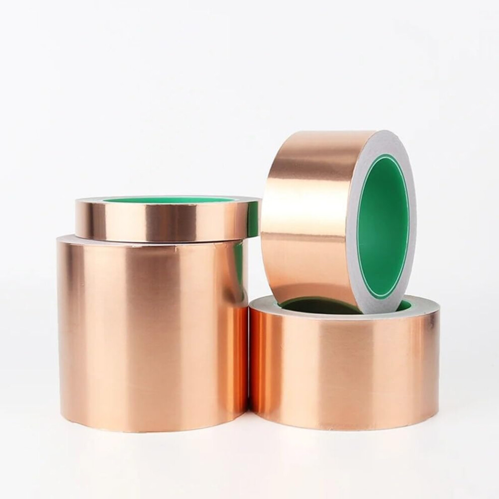 12Mm Doublesided Conductive Copper Foil Tape For Emi Shielding And Heat Resistance 9164114676443