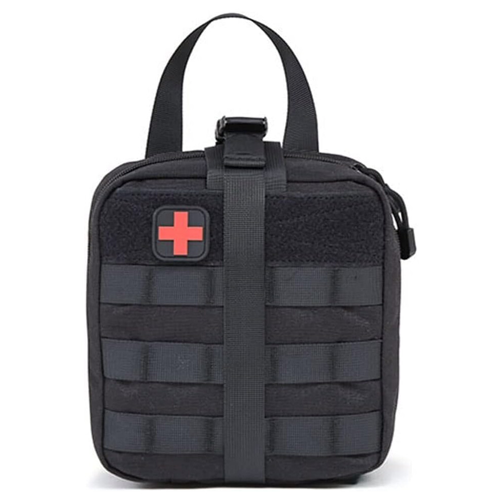 First Aid Kit Tactical Medical Pouch with Quick Access RipAway Panel, Waterproof Survival Bag