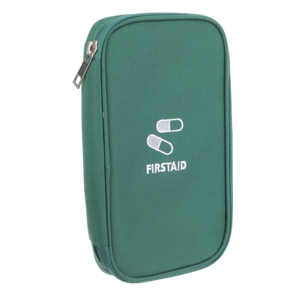 Green Large Capacity Oxford Cloth First Aid Kit For Car, Travel And Hiking Â Medical Organizer Bag