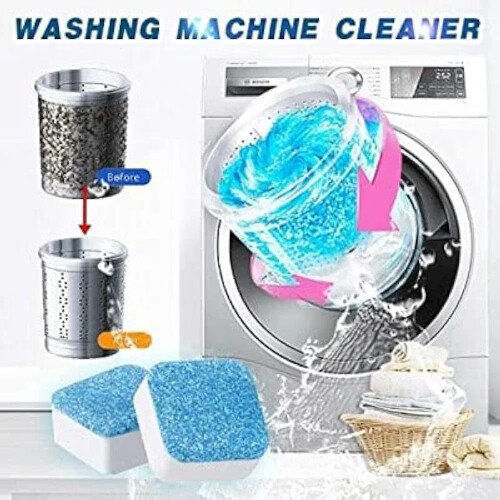 Washing Machine Cleaner Tablets for  and Front Load, Deep Cleaning and Odor Removal 2