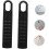 2pcs Black AntiSlip Mop Handle Grip Sleeves with End Caps for Broom Handle Replacement 3