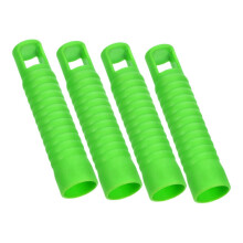 4pcs Mop Handle Replacement Grip Sleeves with Nonslip Ergonomic End Caps for Home and Commercial Cleaning