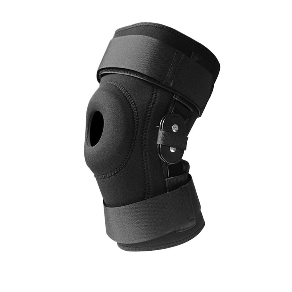 XLarge Knee Support Brace with Fixed Joint Support, Warmth Retention and Compression for Sports