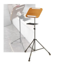 Adjustable Music Stand with Wheels, Height Adjustable Sheet Holder for Home, Classroom and Studio
