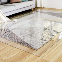 Chair Mat for Hardwood Floors, NonSlip Transparent PVC Office Floor Protector, 180cm Wide, 2mm Thick