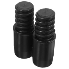 2pcs Ergonomic Broom Handle Replacement with Threaded Tip for Indoor Outdoor Cleaning Pole Extension