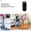 Broom Handle Threaded Tip Replacement with Secure Connection, Universal Pole Adapter for Cleaning Tools 2