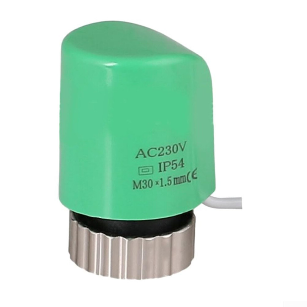 230V Electric Thermal Actuator M30x1.5 Thread For Floor Heating Radiator Valves 110N 9113335072671