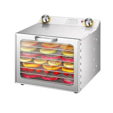 Freeze Dryer Machine 400W with 6/8/12 Layer Food Dehydrator, Timer & Temp Control for Fruits, Vegetables, Meat, Seafood