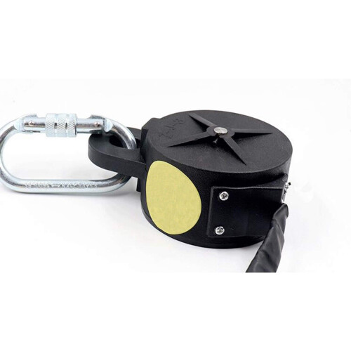 Self Retracting Lifeline with Shock Absorber, 3m Fall Arrest Block, Durable Polyester Webbing 100kg 2