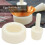 Flower Pattern Waffle Cone Maker with Plastic Cream Horn Roller for DIY Egg Roll and Creative Desserts 3