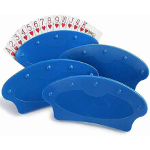 Card Holder for Playing Cards, 4-Pack Playing Card Holders for Adults, Kids, Seniors, Poker Parties