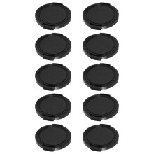 Univeral 10pcs 49mm Center Pinch Front Lens Cap For DSLR Camera
