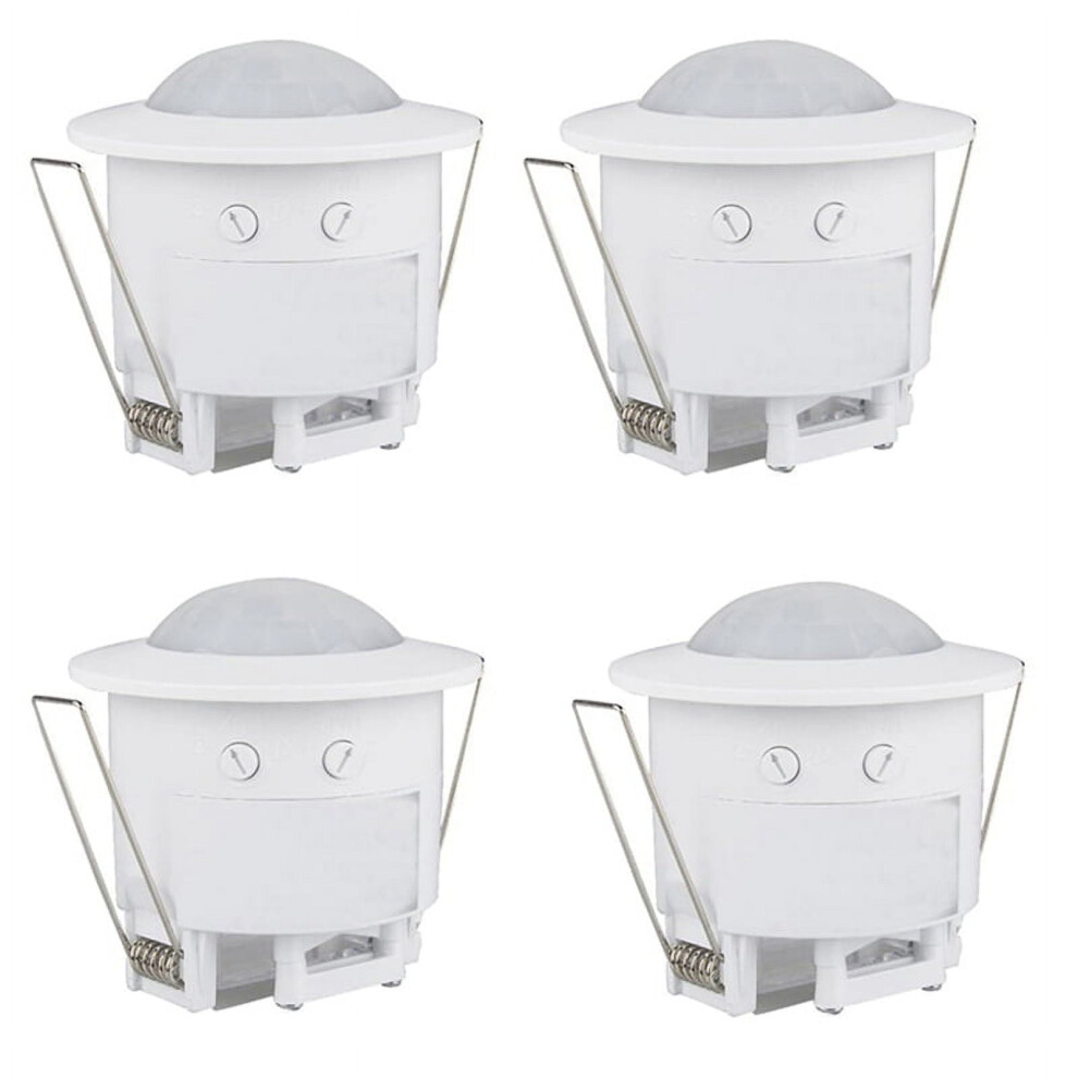 4X 110V-220V 360 Infrared Recessed Pir Ceiling Motion Sensor Detector Light Switch, Motion Light Sensor 9071309772067