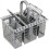 Dishwasher cutlery basket (removable handle) 1