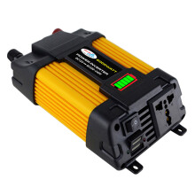 Tomfoto Modified Sine Inverter 6000W Peak Power DC to AC Converter with Dual USB, Battery Clips, LED Display
