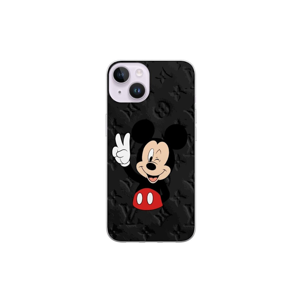 Compatible With Apple Compatible With Iphone 14 Transparent Case Lv Mickey Mouse 9071309773255