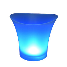 Big Sale! JWDX Ice Bucket, Ice Cube Mold Clearance, Compatible with LED Color-Changing Light, Transparent for Beverage, Champagne, Beer, Wine, Party,