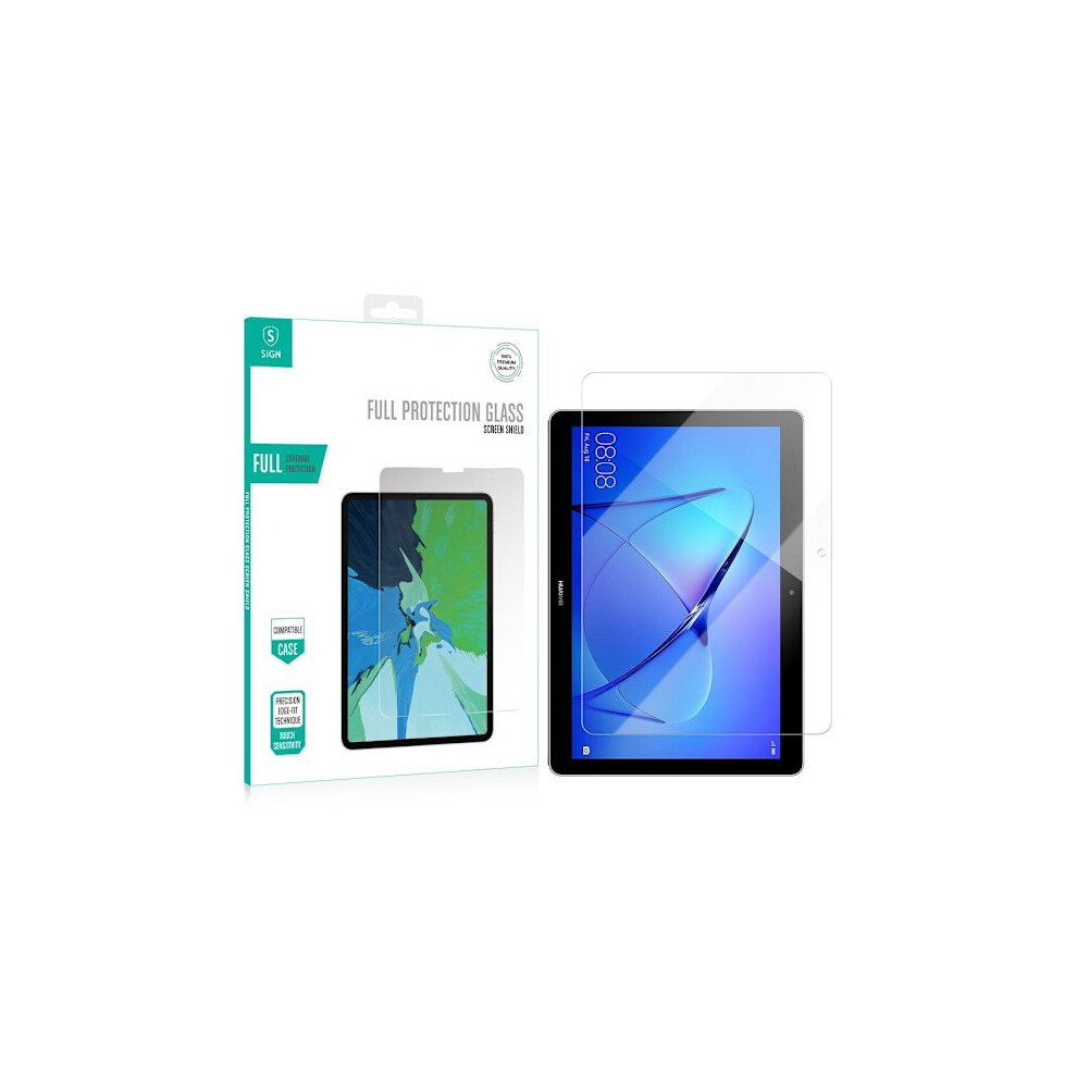Sign Tempered Glass Screen Protector For Compatible With Huawei Mediapad T3 10 9071309773286