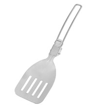 Folding Spatula Spoon Shovel Food Turner Fold Spoon Stainless Steel Outdoor Camping BBQ Cooking Tableware Picnic Supplies Skip shovel
