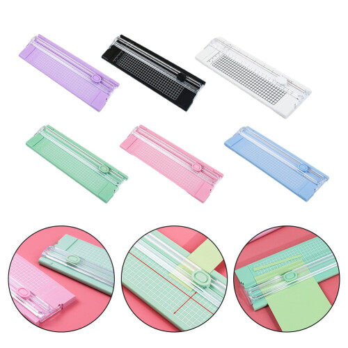 1pc Paper Cutter Photo Cutter A4 Multifunctional Cropper Scrapbook Making Tool 2