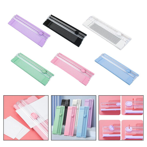 1pc Paper Cutter Photo Cutter A4 Multifunctional Cropper Scrapbook Making Tool 1