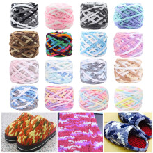 Hariumiu Cotton Yarn Soft Touch Color-matching Wool Balls Anti-Pilling Anti-Shrink Crafts Blankets Hats Yarn for Knitting Crocheting