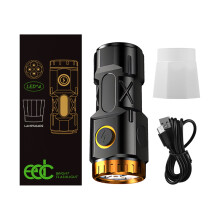 Lampe torche Staron 2024 : ultra-lumineuse et puissante, rechargeable, portable, longue portée, à mèches multiples.