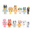 Bluey-Spielfiguren-Set (12 Stück) 1