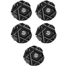 2x klemhouder voor camerakooi 1/4SDI klem cold shoe microfoonkabelhouder clip