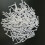 150 PCS Inflatable Bed Pool Air Stopper Workout Balls for Exercise Needle White 6
