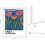 KSIW- Vintage Αφίσα Kusama - Ρετρό Εκτύπωση Pop Art, 8x10 Λευκό Χωρίς Πλαίσιο - Διακόσμηση Τοίχου 2