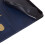 Plånboksfodral för telefon kompatibel med iPhone 15 - Blå Blå 4