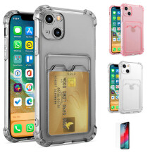 Skydda din kompatibla iPhone 14 - Köp fodral och korthållare! Grå