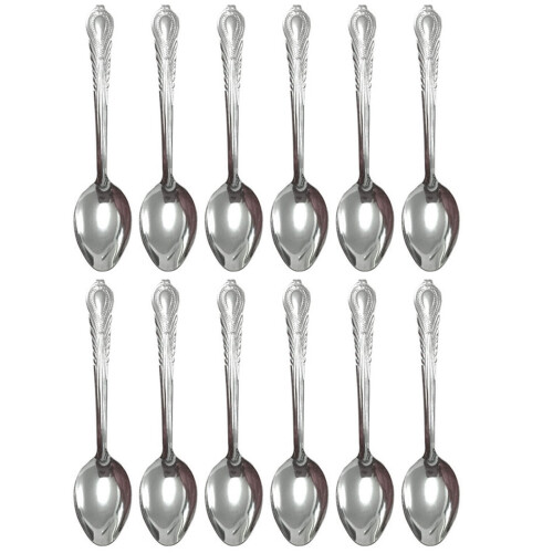 12-teiliges Esslöffel-Edelstahl-Besteckset