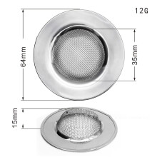 Filtre d'évier PASILI en acier inoxydable pour cuisine et salle de bain, séparateur de déchets domestiques