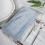 Efavormart 20"x20" Χονδρική Premium Χαρτοπετσέτες από Βελούδο και Λινό σε Σκούρο Μπλε - 5 4